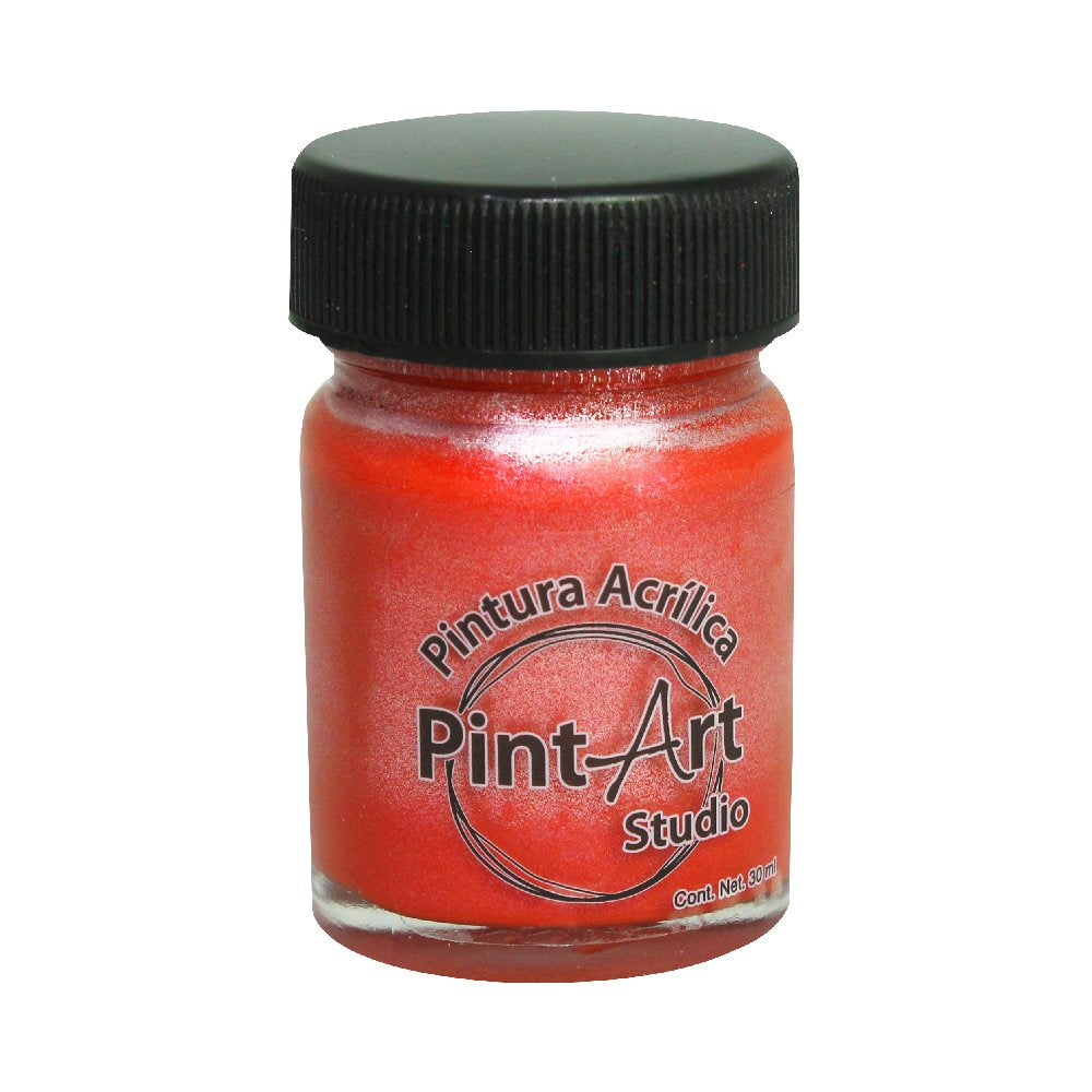 Pintura Acrílica Metálica Centelleante PintArt Studio Vidrio 30ml