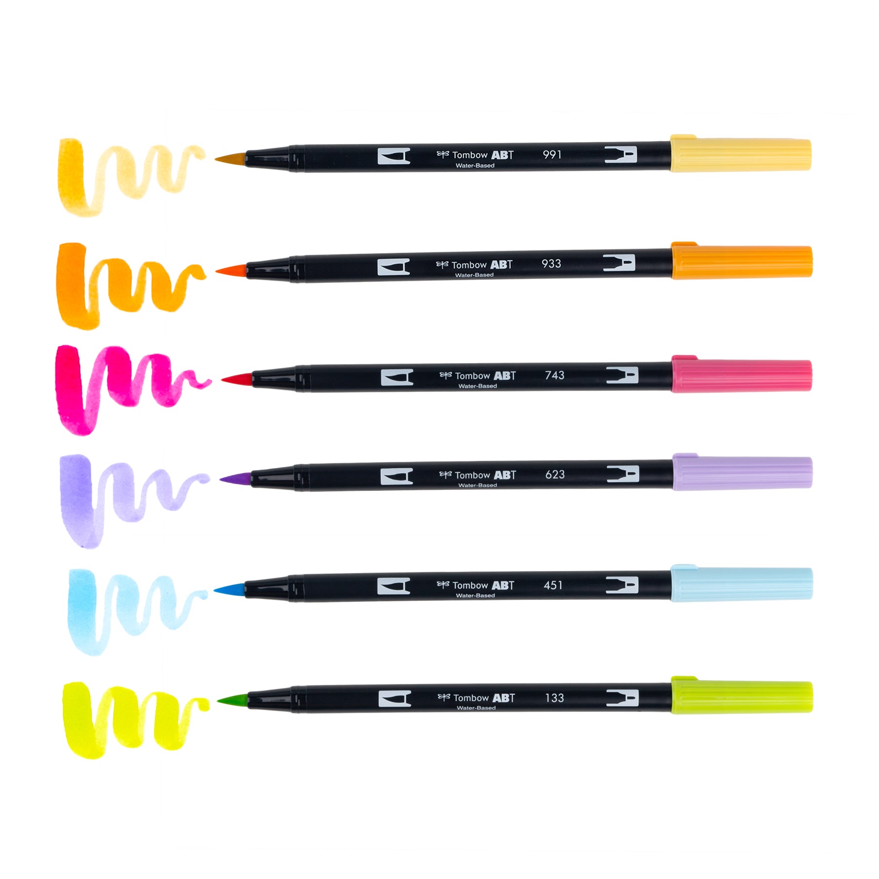 Set de Marcadores Dual Brush Tonos Yay Sorbet con 6 Piezas