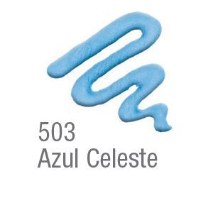 Pintura Acrilex para Tela Acripuff Azul Celeste 35ml