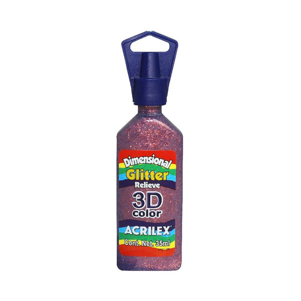 Pintura para Tela Acrilex Glitter 37 ML – Partte